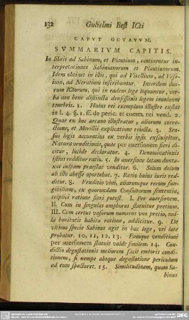 Caput Octavum