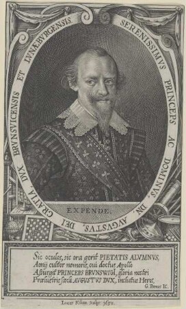 Bildnis des Avgvstvs, Dvx Brvnsvicensis et Lvnaebvrgensis