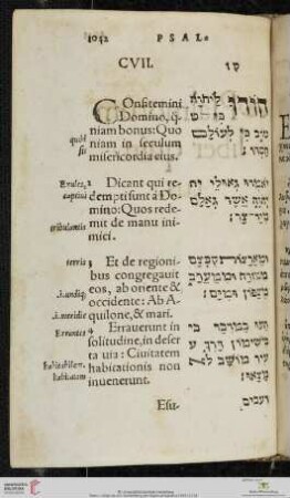 (CVII - CX)