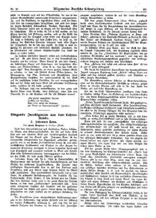 Ringende Intelligenzen aus dem Lehrerstande : 2. Johannes Tews