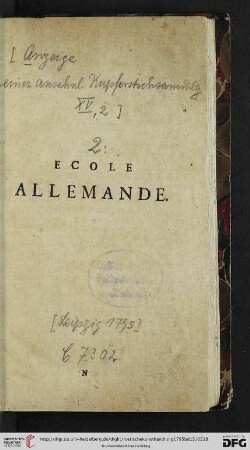 Ecole Allemande