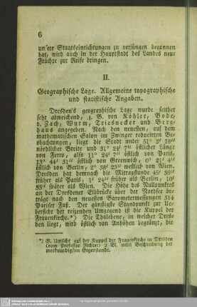 II. Geographische Lage. Allgemeine topographische und statistische Angaben