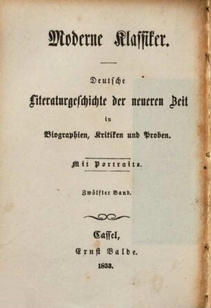 Heinrich Heine : mit Portr.