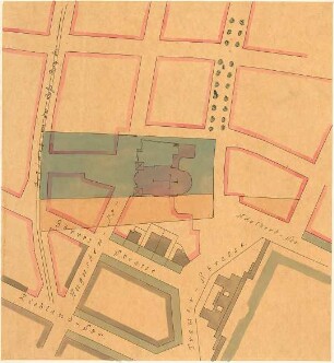 Gärtner Schule; München; Kath. Kirche - Lageplan
