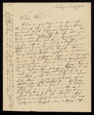 Brief an Bruno, 27.07.1910, Tendaguru