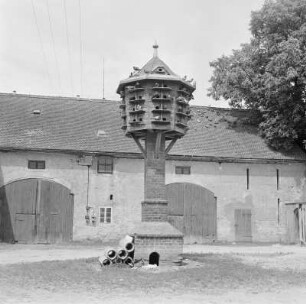 Taubenschlag in Crostwitz : Hołbjenc w Chrósćicach : Crostwitz / Chrósćicy