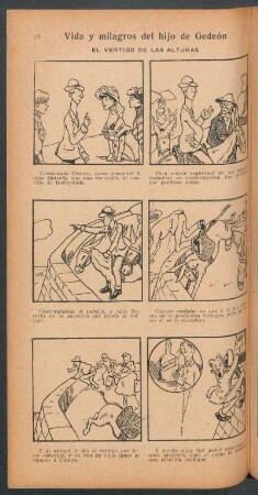 El vértigo de las alturas [y] Canuto de pesca - [Cómic] : Vida y milagros del hijo de Gedeón