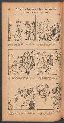El vértigo de las alturas [y] Canuto de pesca - [Cómic] : Vida y milagros del hijo de Gedeón