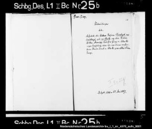 Ansprüche der Fredeke Klencke, Frau des Christoph von Landesberg, an ihre Brüder Wilken, Henning, Ludolf und Georg Klencke wegen einer ihr von ihrem verstorbenen Bruder Ernst gemachten Schenkung