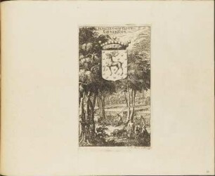 Kupferstich: Insigne Comitatus Gestriciae