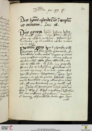 Dominica xi: post penthecosten [Predigttext, Lc 18,10]