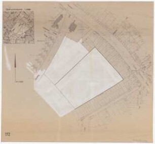 Sportzentrum, Berlin-Britz Schinkelwettbewerb 1970: Lageplan 1:1000