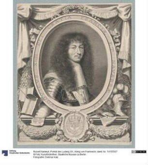 Porträt des Ludwig XIV., König von Frankreich