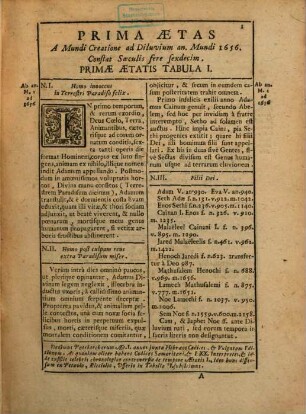Tabulae chronologicae