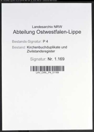 Kirchenbuchduplikat der evangelischen Gemeinde Siegen (Stadt) (GHT 1871-1874). (Gemeinde: Siegen, evangelische Stadtgemeinde)