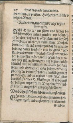 Vmb Christlich zu leben vnd zu sterben.