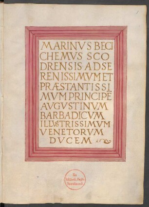 Carmen ad Augustinum Barbadicum