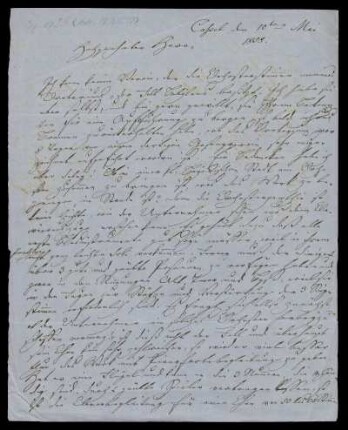 Brief von Louis Spohr an Johann August André