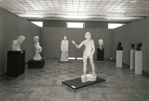 Auguste Rodin : Dresden, Albertinum. Gemäldegalerie Neue Meister, Auguste Rodin. Raumaufnahme