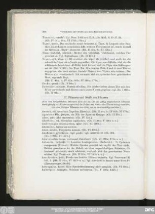 II. Pflanzen und Stoffe aus Pflanzen
