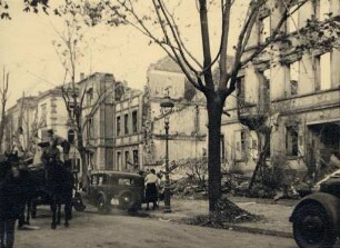 Zerstörungen Zweiter Weltkrieg. Reinhold-Frank-Straße 10-18 (Westendstraße)