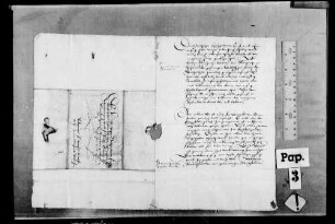 Bericht des Stadtschreibers Christof Miller zur Urach an Herzog Ulrich über die peinliche Befragung von Bernhart Miller; beiliegend Urgicht des Bernhart.