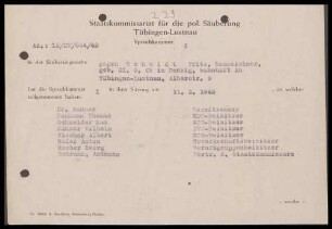 Schmidt, Fritz
