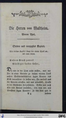 Sieben und vierzigstes Kapitel.