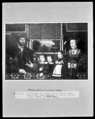 Die Familie Herzog Wilhelm IV. von Bayern-München
