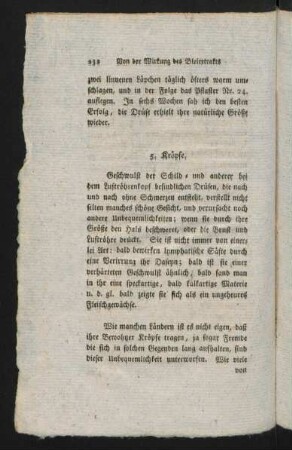 232-238, 5. Bei Kröpfen