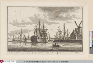 Een Groenlands Vaarder, en de Have van Rotterdam.