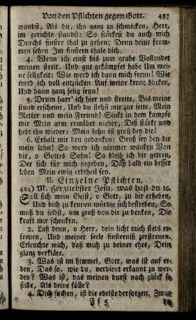 II. Einzelne Pflichten