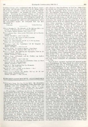 361-363 [Rezension] Schwaiger, Georg, Die altbayerischen Bistuemer Freising, Passau und Regensburg zwischen Saekularisation und Konkordat