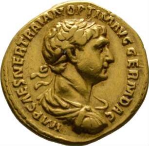 Münze, Aureus, 116 - 117