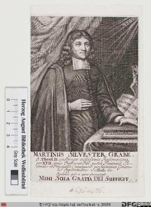 Bildnis Martin Sylvester Grabe d. Ä.