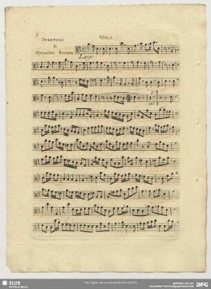 Alessandro Severo, HWV A13 