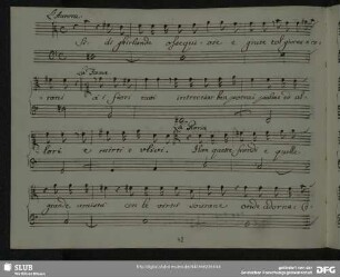 Recitativo: Sì di ghirlande ossequiose