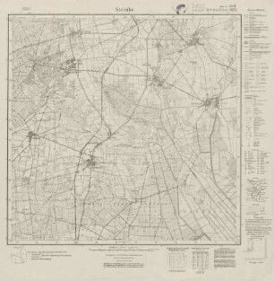 3431 (alte Nr.: 1822) Steimke, (4cm - Karte) Meßtischblatt