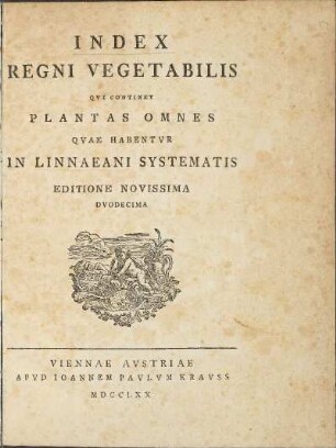 Index Regni Vegetabilis
