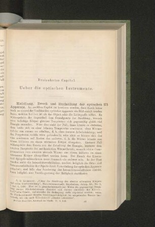 Dreizehntes Capitel. Ueber die optischen Instrumente.