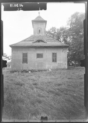Klein Behnitz (Nauen-Klein Behnitz). Dorfkirche (1779). Rückseite