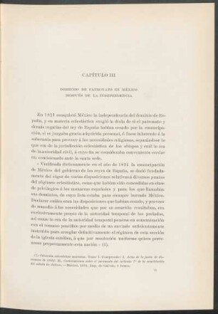 Capítulo III - Derecho de patronato en México después de la independencia