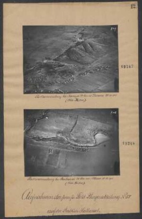 Parkansammlung bei Kanaja 22 km sö. Durazzo 28.12.1915