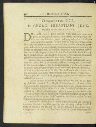 D. Georg. Sebastiani Jung