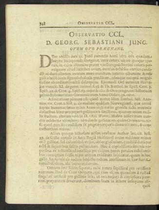 D. Georg. Sebastiani Jung