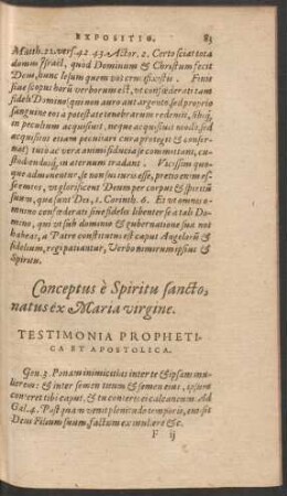 Conceptus e Spiritu sancto, natus ex Maria virgine.