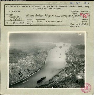 Bingen, Bingerbrück, Ehrenfels, Gesamtansicht