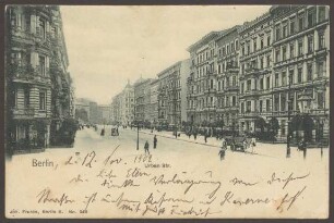 Ansichtskarte Urbanstraße [1/2]