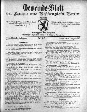 1913,33: No. 33, 17. August 1913