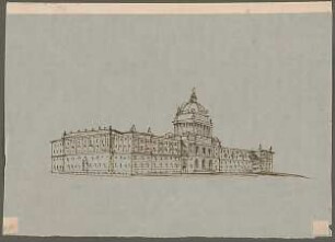 Thiersch, Friedrich von; Leipzig (Sachsen); Reichsgericht - Perspektive